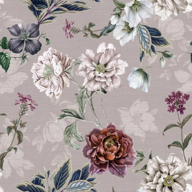 FLOWERS Stone 390416/002 — Принт DECORA GROUP